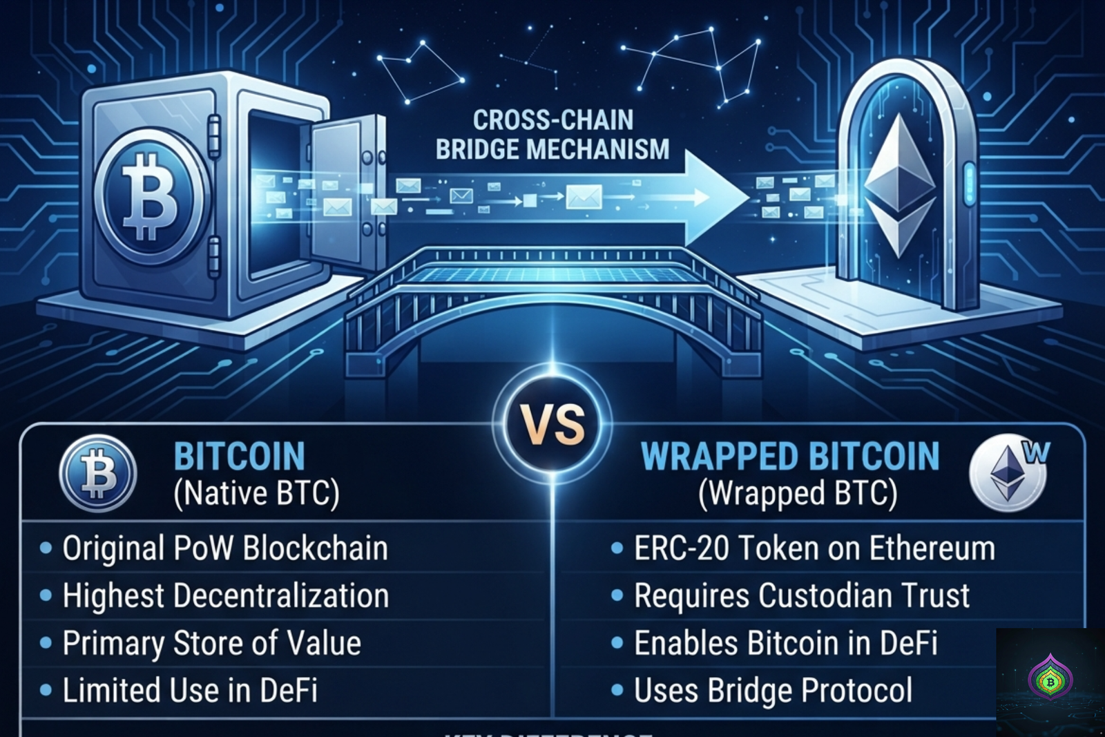 Bitcoin vs Wrapped Bitcoin What's the Real Difference