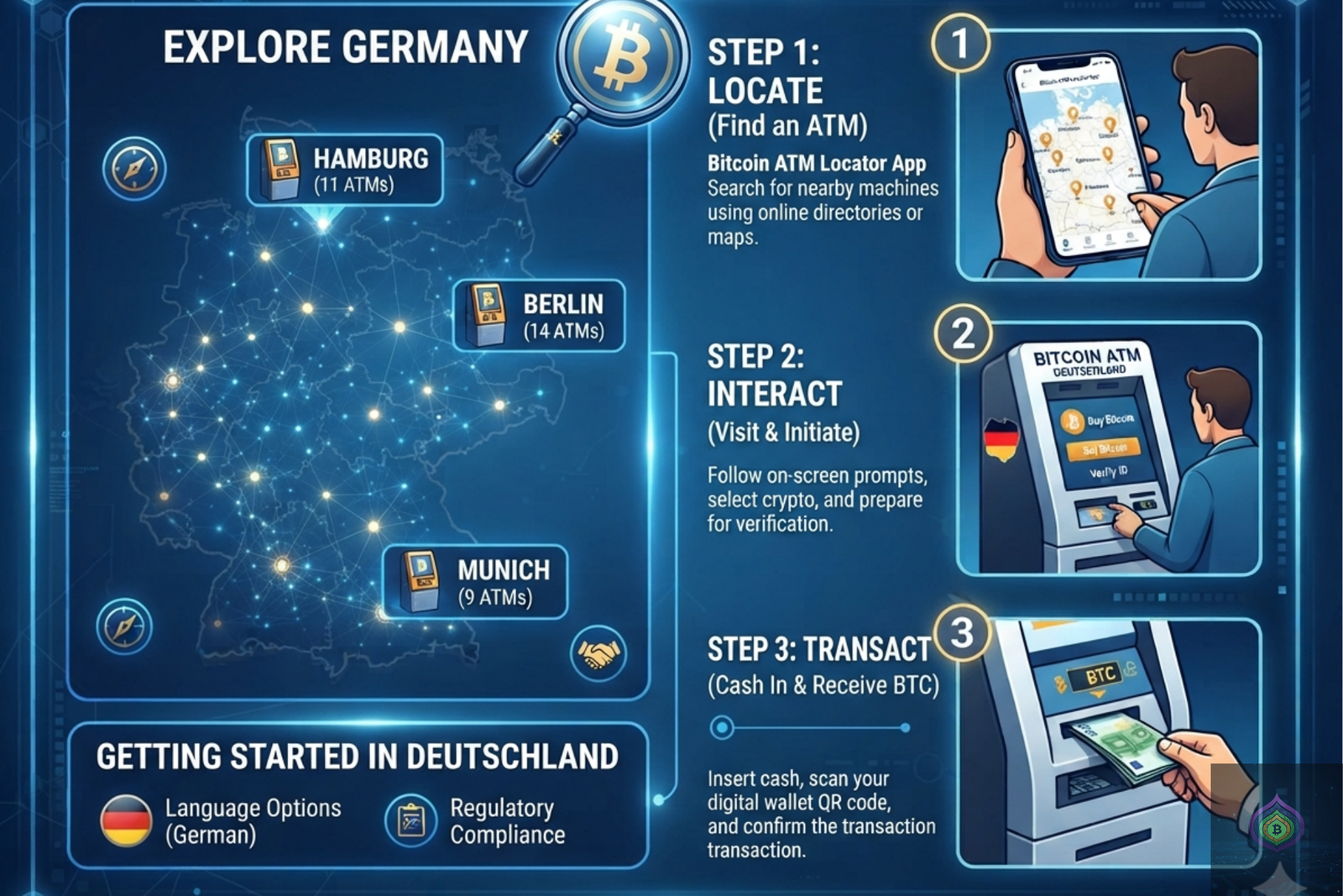 Where to Find a Bitcoin ATM in Germany